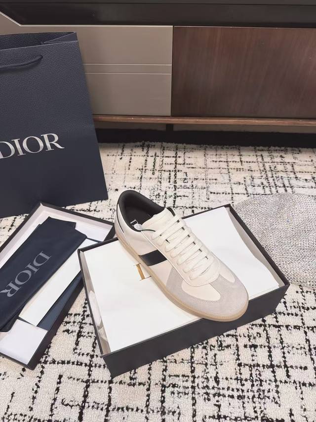 Purchasing-level Dior 25Pre-Fall Berlin 01 Couple's Casual German Training Shoes