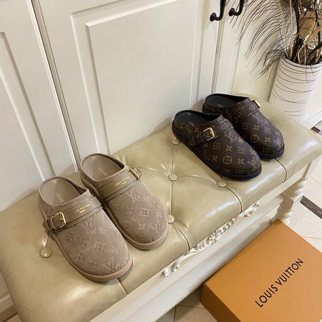 factory price P, Louis Vuitton new Birkenstock slippers, classic cowhide surface