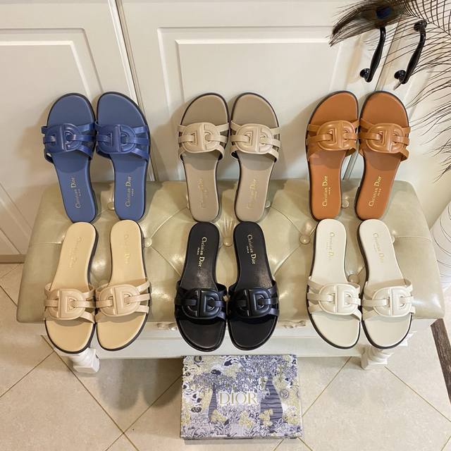 Factory price PP rubber sole, leather sole, Dior new style, cowhide surface, she