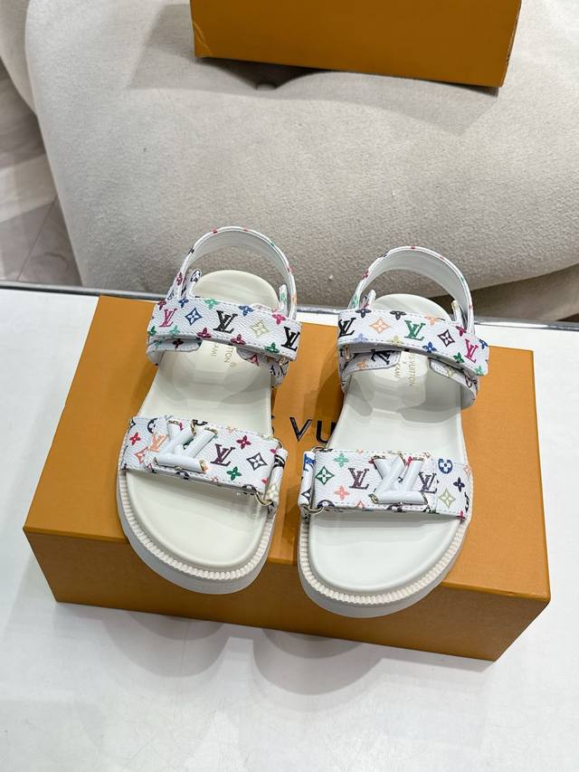 Sandals Louis Vuitton's new summer sandals are now on sale, 1:1 high-end customi