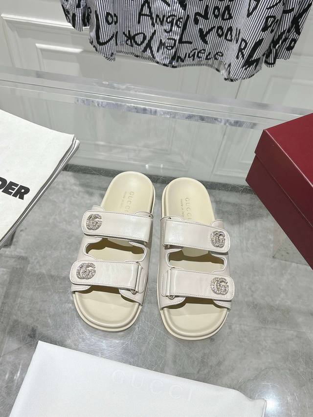 Gucci summer latest sandals, slippers, beach shoes, versatile M skirts and pants
