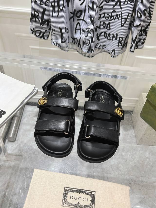 Factory Men's 10# Velcro Classic Old Flower Couple Beach Sandals Early Spring Se