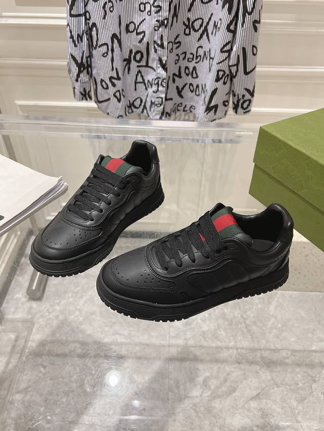Factory Gucci new retro old-effect sneakers, white shoes, board shoes 24Ss lates