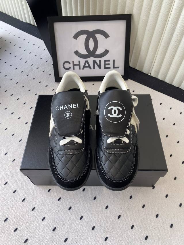 Chanel's new baseball shoes, top version, Coco, a must-have casual shoe for girl