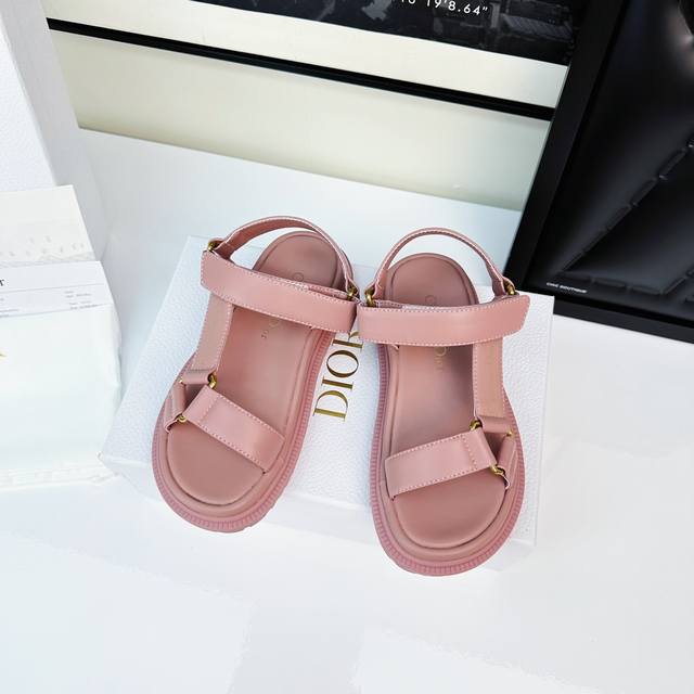 Rose pink leather