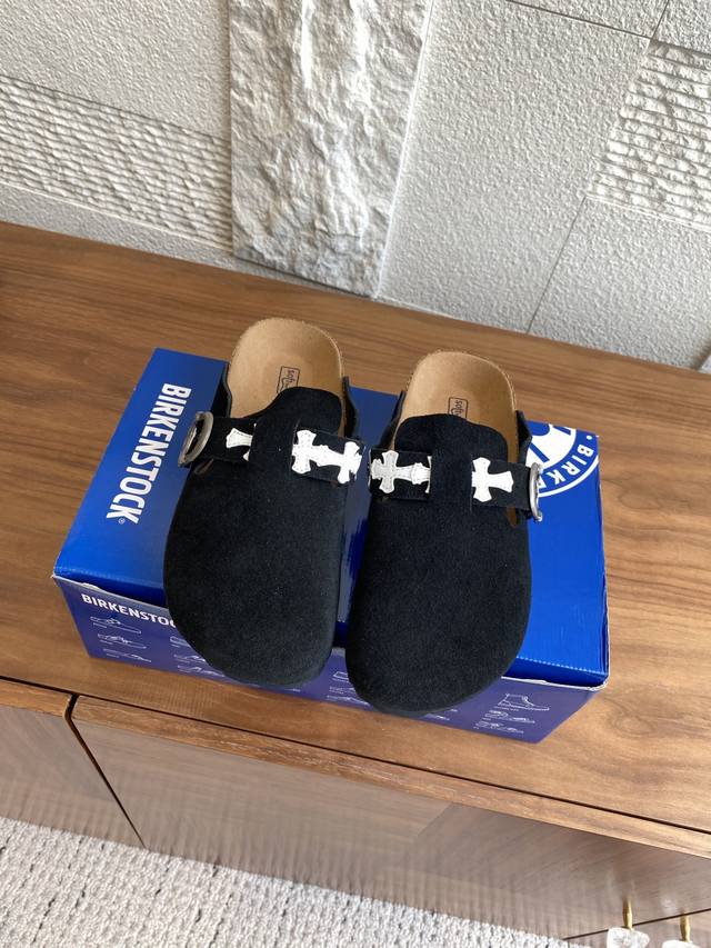 Top version: Birkenstock Chrome Hearts joint model 25Ss New summer couple Birken