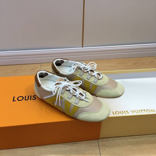 Louis Vuitton Spring and Summer Sneakerina series couples' ballet sneakers, Germ