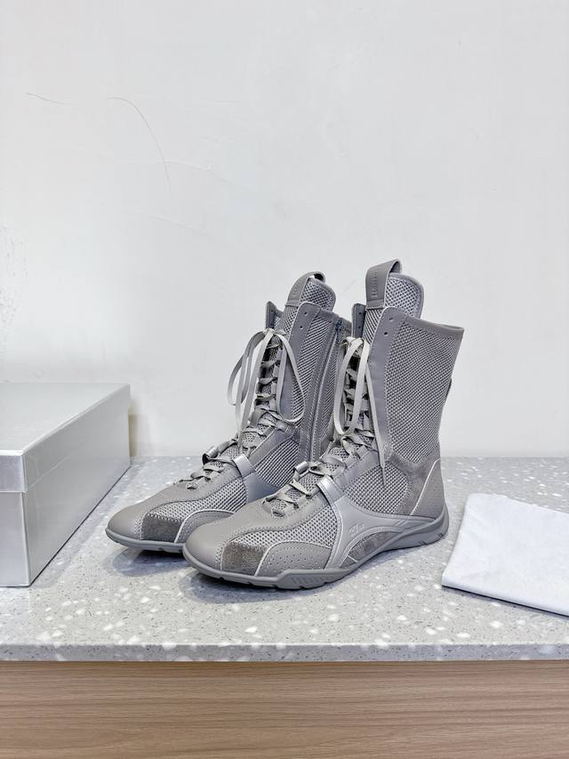 27Quai niche fashion brand 25Ss spring and summer new boxing boots casual boots