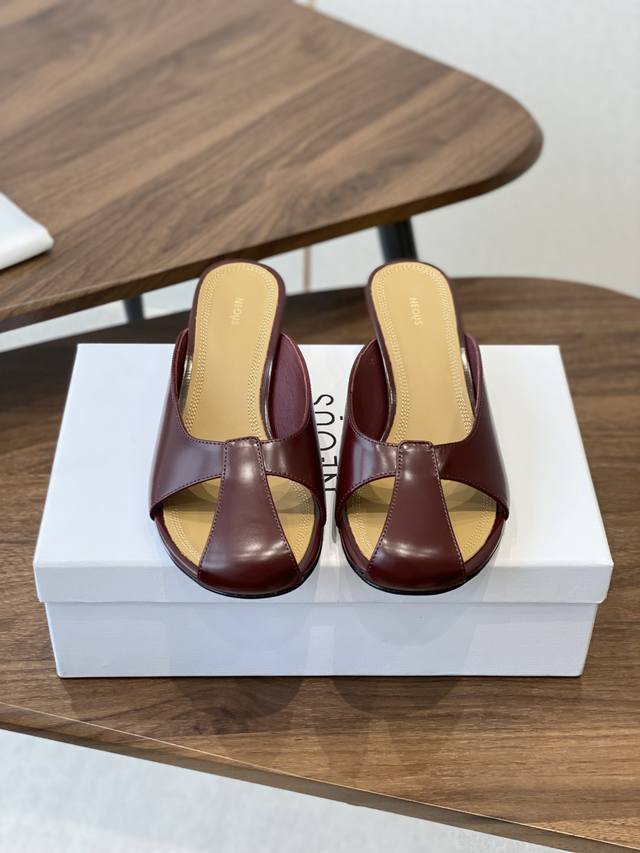 Neous 25Ss new spring and summer stiletto mule slippers You can never have too m
