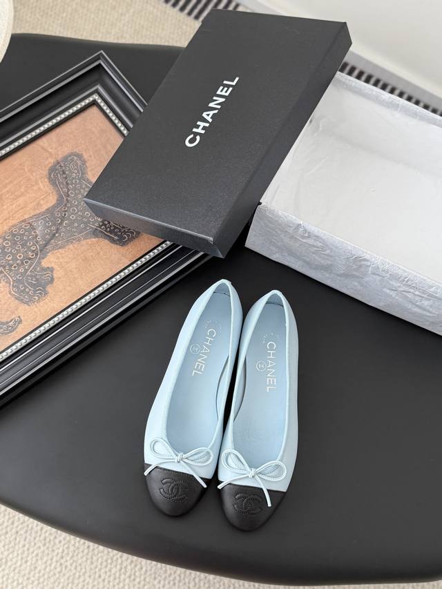 Chanel new color ballet shoes 1:1 replica of the original classic classics are p