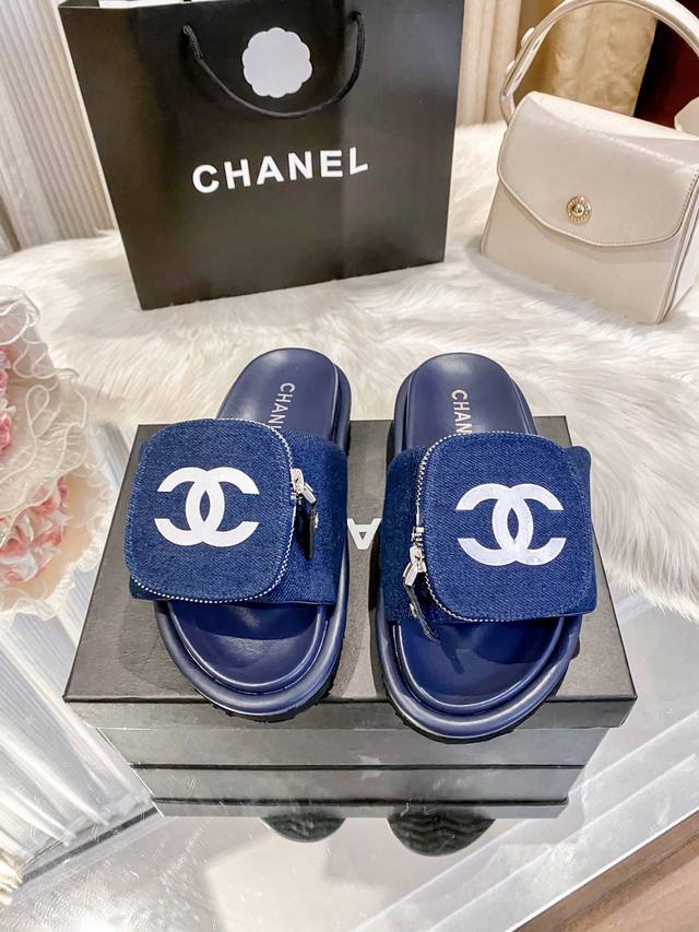 Factory: Couples' model Chanel's new backpack buckle slippers are finally availa
