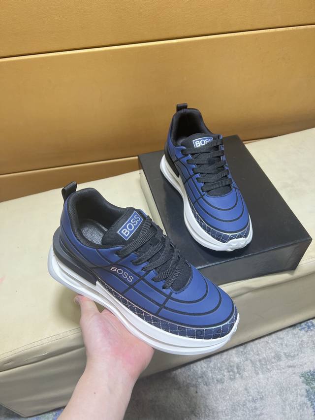 Boss original quality. ~ Unique modern style sports shoes. A must-have for trend