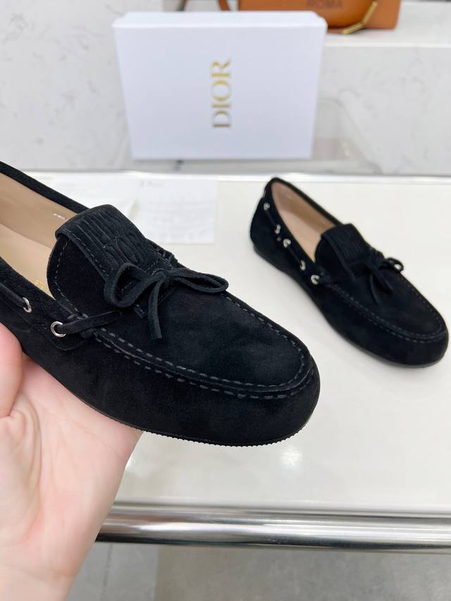 Dior Dior Spring and Summer new ultra-light jelly series loafers The new layout