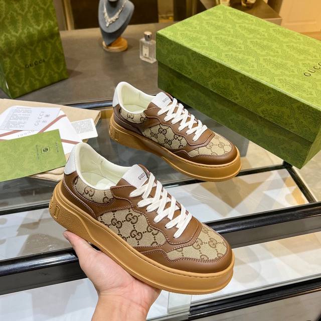 Direct sales women's shoes, women's shoes, women's clothing, Gucci's new Chunky