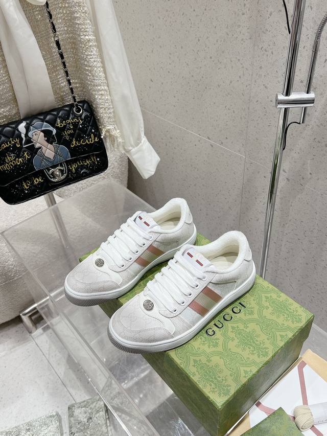 Direct sales, long-term stock Gucci's new Screener series couples' fat bunny br
