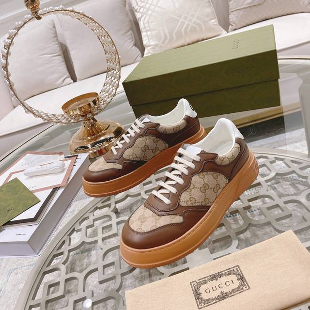 Direct sales women's shoes factory P Gucc Gucci Ss new series of sports shoes t
