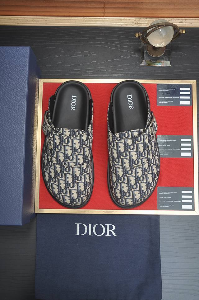 Factory Price P Dior Dior The highest version of slippers in the market New Chr
