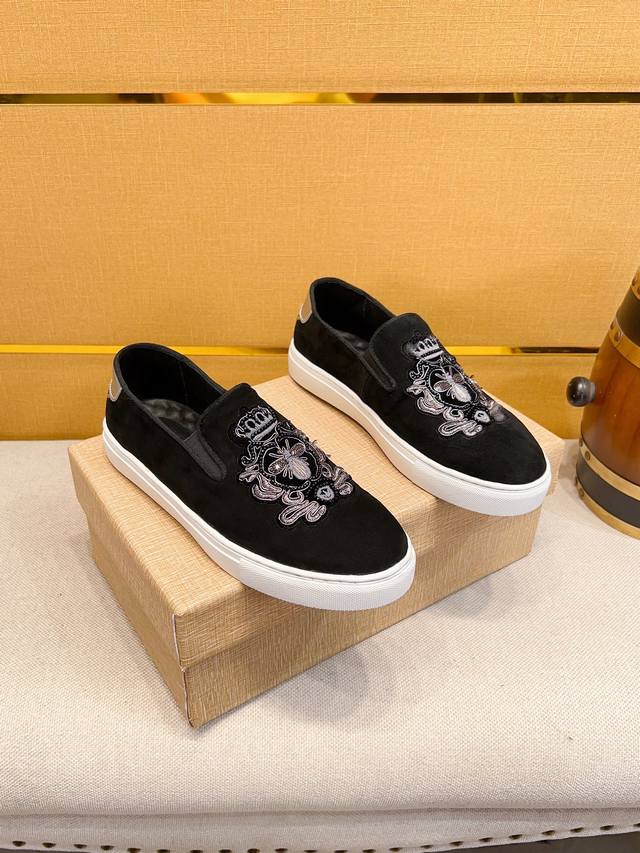 Gucci slip-on low-top new men's shoes, high-quality original quality uppers made