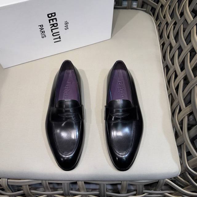 Berlut* New men's hand-brushed loafers from Berlut are shipped