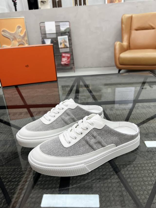 H Top purchasing agent loves to blow up the street. New half-slip casual shoes f