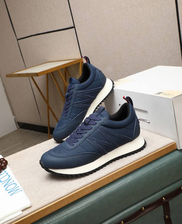 Factory Price P Top Version Mesh Moncler Men's Shoes Sports Shoes, Imported Bre