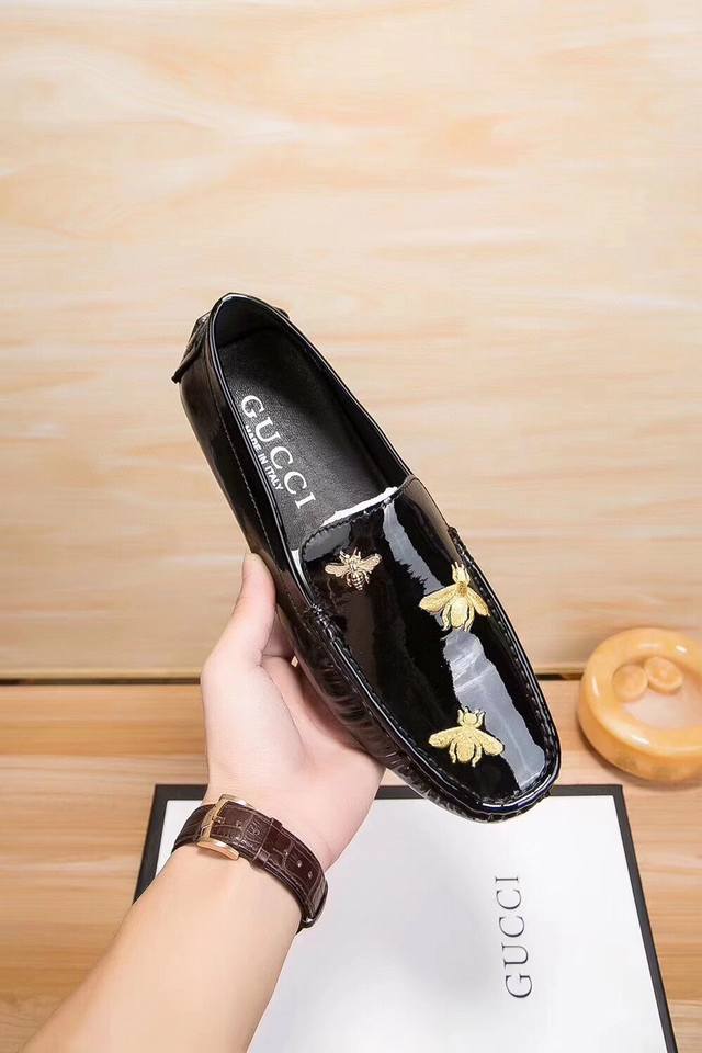 actual price, brand Gucci, Gucci Bee official flagship store original toe shoes
