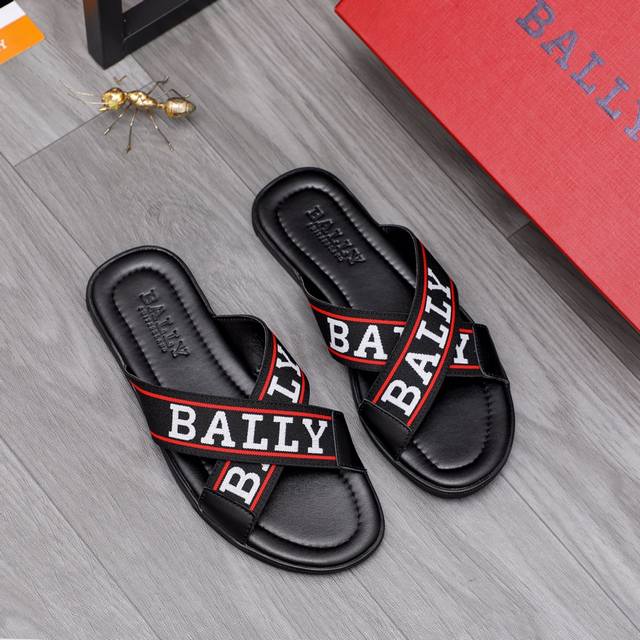 Product trademark: Bally slippers Regular size: 38-44 Product material: Selecte