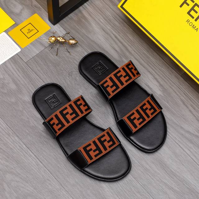 Product trademark: Fendi Fendi slippers Regular size: 38-44 Product material: S