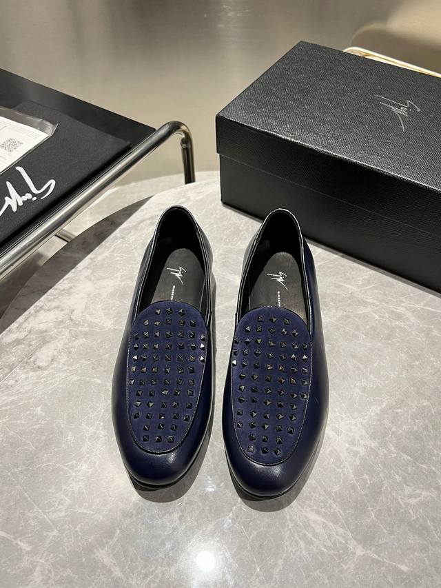 Giuseppe Zanotti men's high-end leather sole classic men's business leather shoe