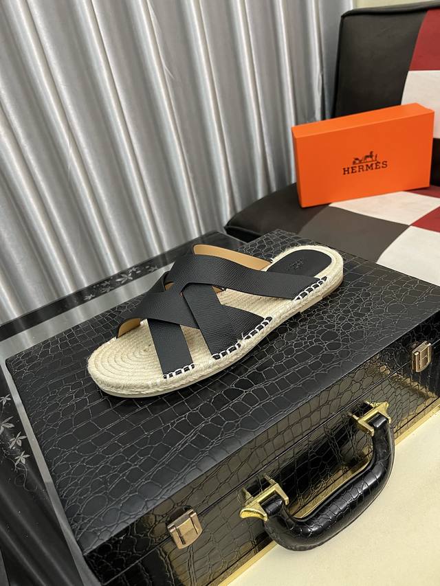 Factory Price Pp: Hermes Hermes men's slippers casual style, high-quality count