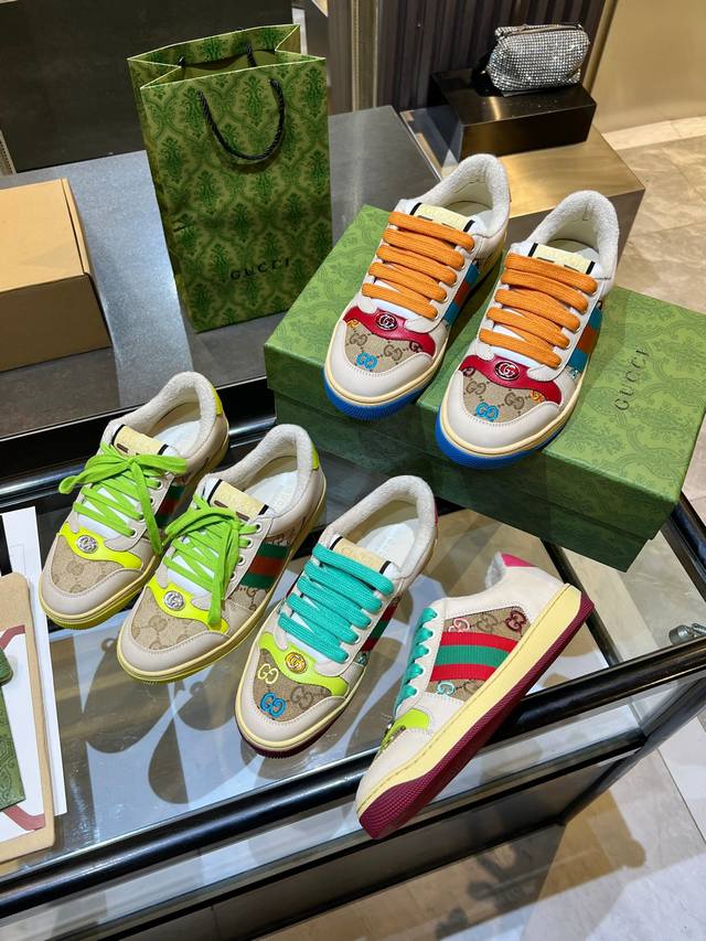 Actual price: Gucci dirty shoes are of top factory P quality, one-to-one with th