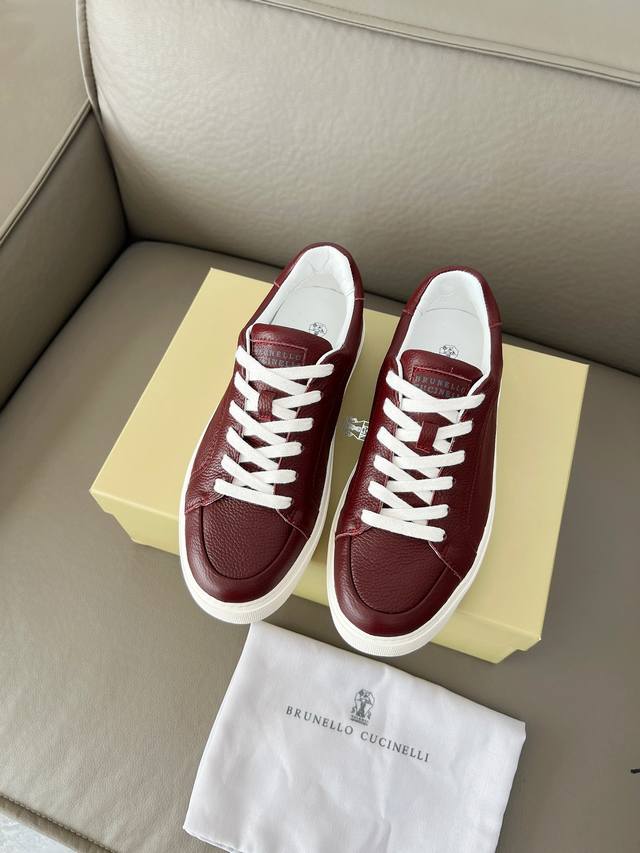 Brunellocucinelli top version of the classic all-match casual shoes for all seas