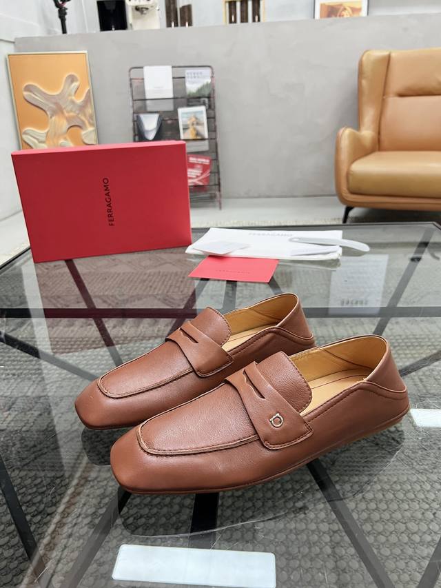 F Top purchasing agent Philippine street male god driving moccasins counter simu