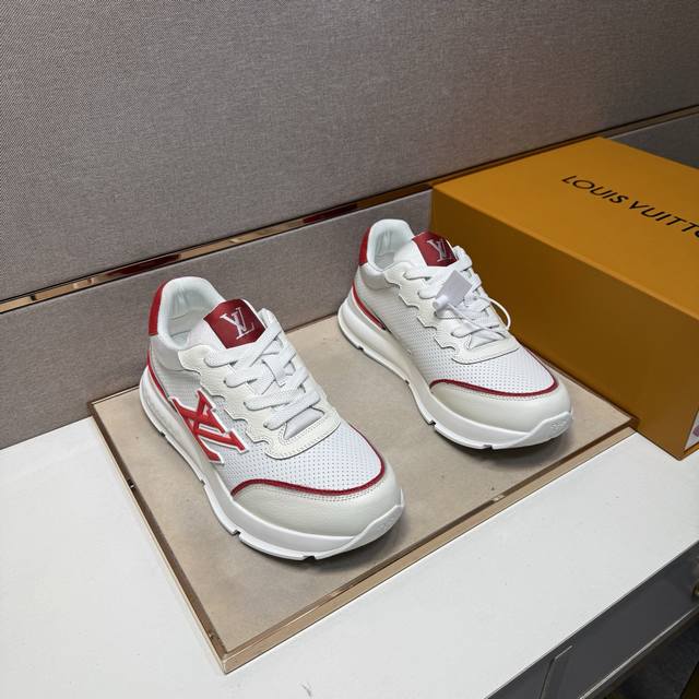 Factory price Pp Lv~ Men's casual shoes, 2025Z cabinet simultaneous sale Size: