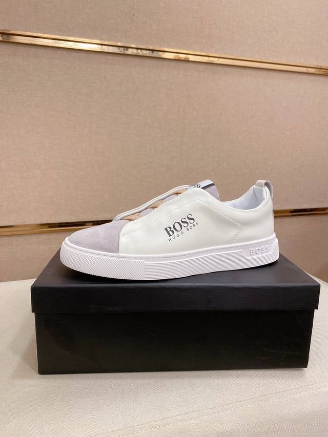 Boss latest casual men's shoes, welcome to compare 1:1, hot-selling Boss Hong Ko