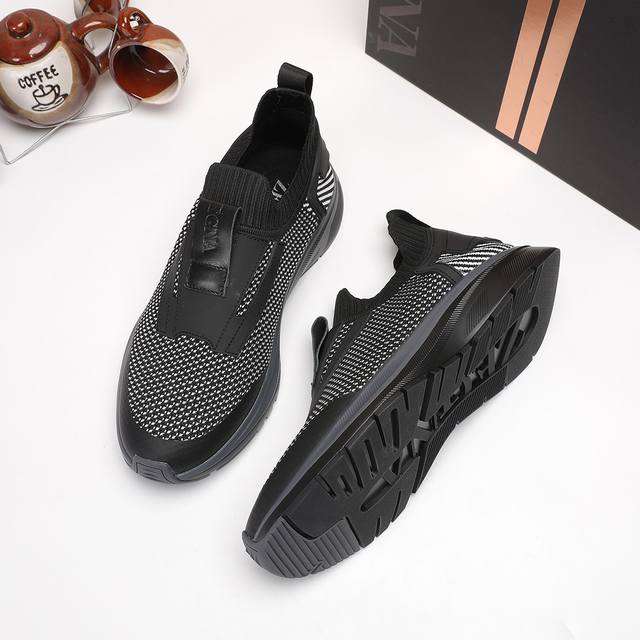 Factory price men's sports shoes original single, Zegna Zegna original 1:1 spor