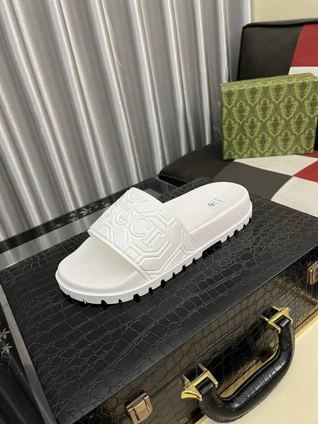 factory price men's sports shoes original Gucci slippers, upper material Eva te