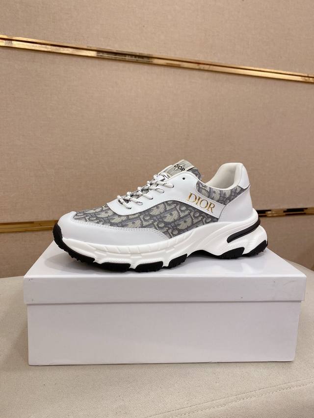 Factory price men's sports shoes original Dior D new counters for sale, upper I