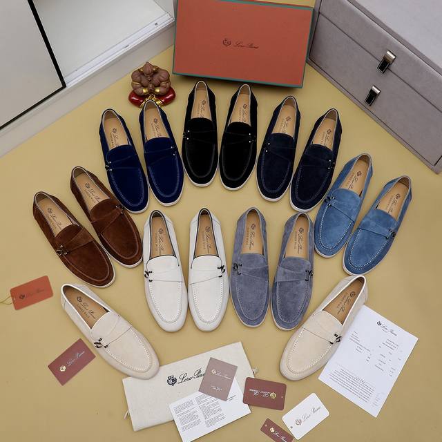 Factory Price Loro Piana Couples Style - The new moccasin shoes are made of wat