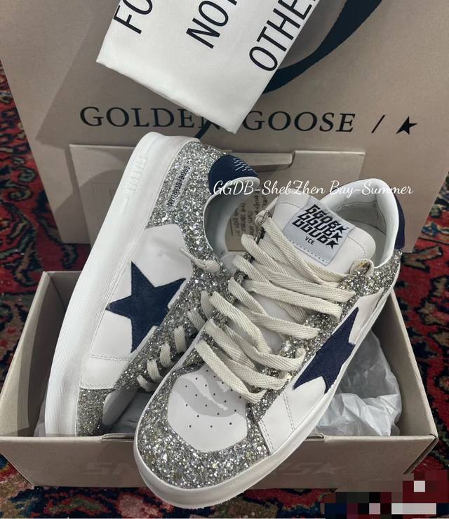 Spot stock, long-term production. Order inquiry Dark Blue Star Sneakers Couples