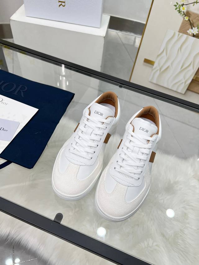 Real price high version. Dior B01 couple casual Gat shoes white shoes sports sh