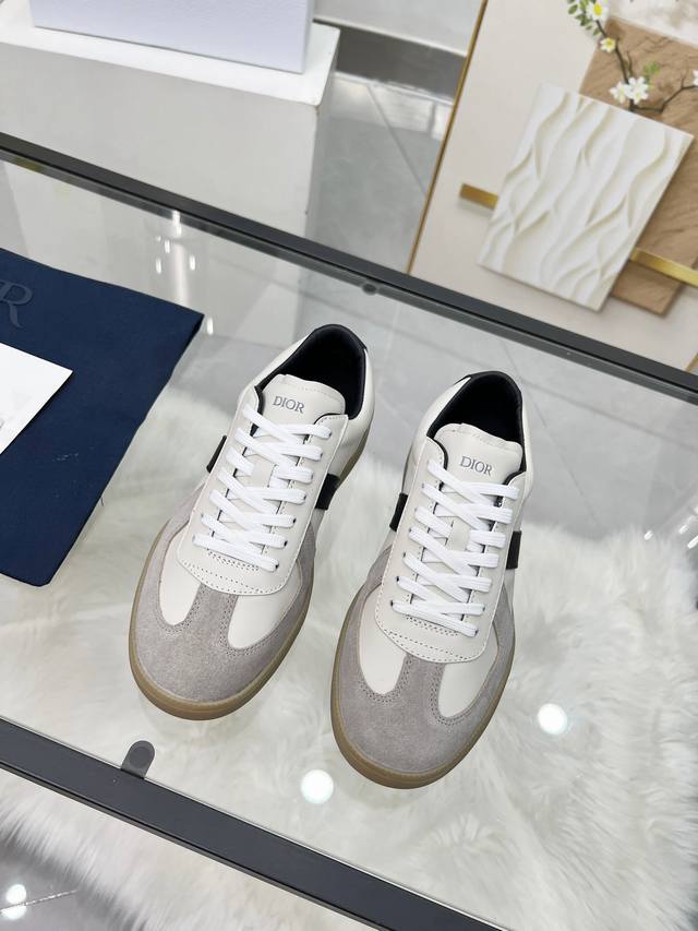 Real price high version. Dior B01 couple casual Gat shoes white shoes sports sh