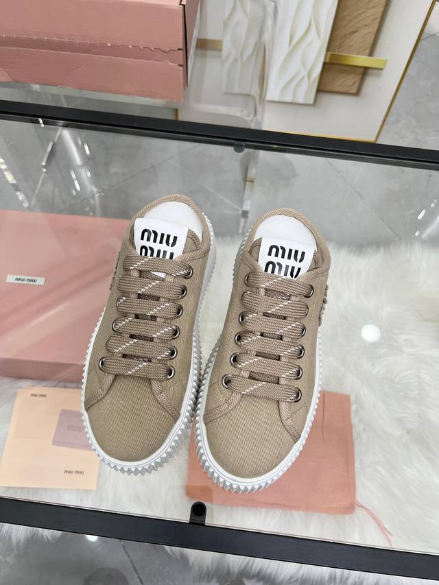 actual priceMiu Miu Miumiu new models on the marketMiumiu 25 years new thick-sol