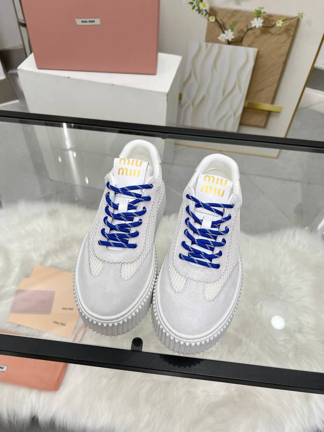 actual priceMiu Miu new models are on the marketMiumiu 25 years new thick-soled