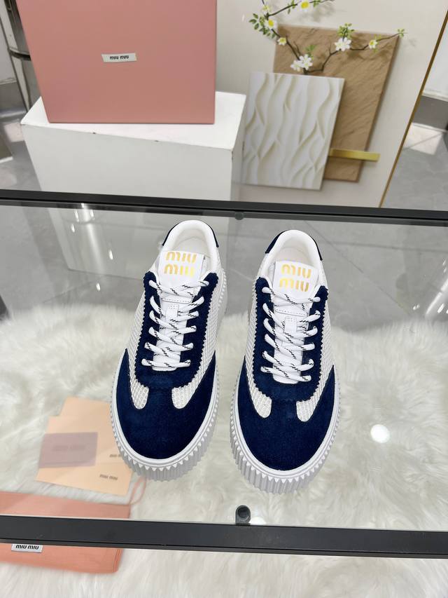actual priceMiu Miu new models are on the marketMiumiu 25 years new thick-soled