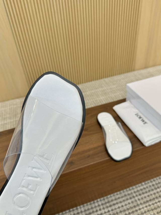 Genuine leather outsole 210Loewe 25Ss new spring and summer slippers are very po