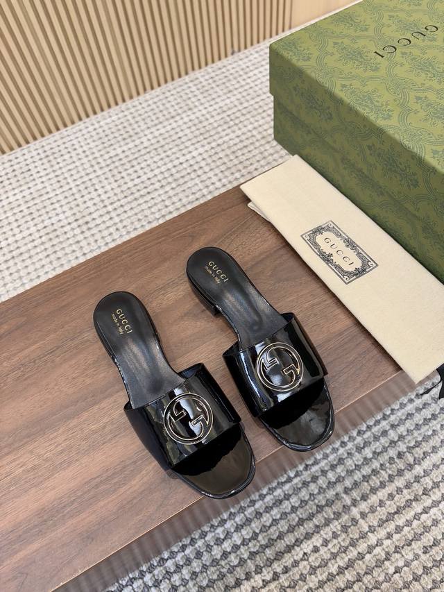 Genuine leather outsole 200 G's new small slippers are out, they are super beau