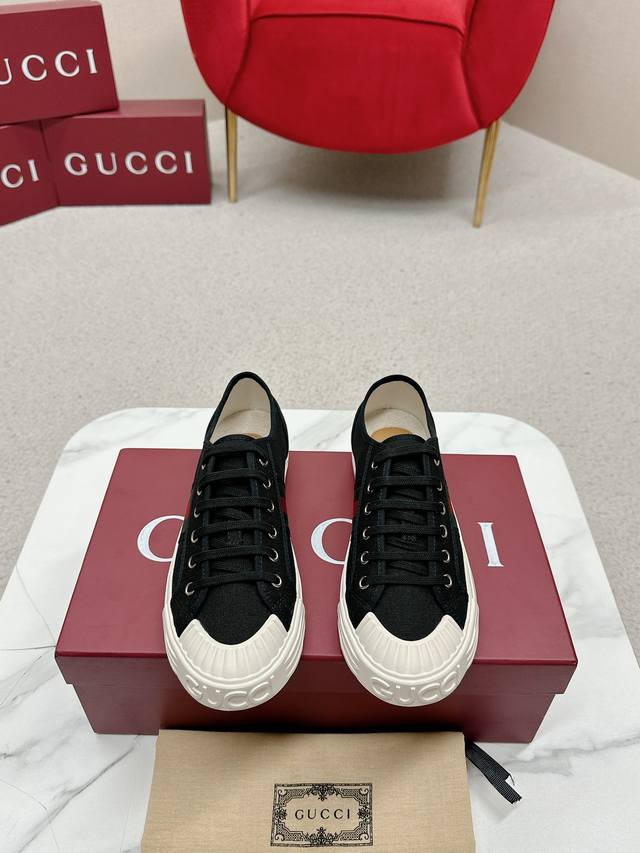 Gucci latest canvas shoes, the most popular denim shoes in spring and summer, cl