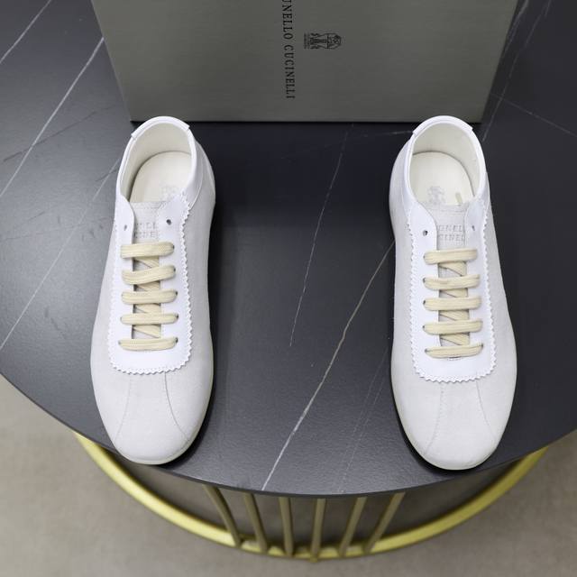 Factory Price Pp: Brunello Cucinelli Bc Washed Suede Rubber-soled Shoes This pa