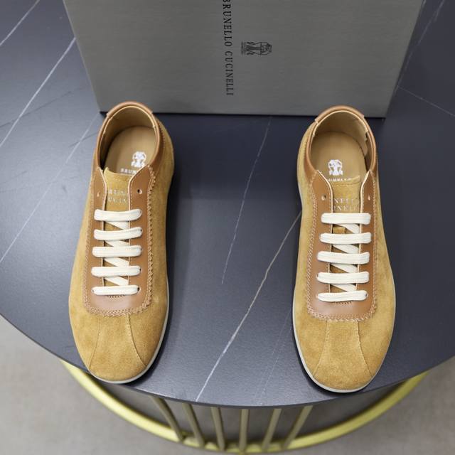 Factory Price Pp: Brunello Cucinelli Bc Washed Suede Rubber-soled Shoes This pa